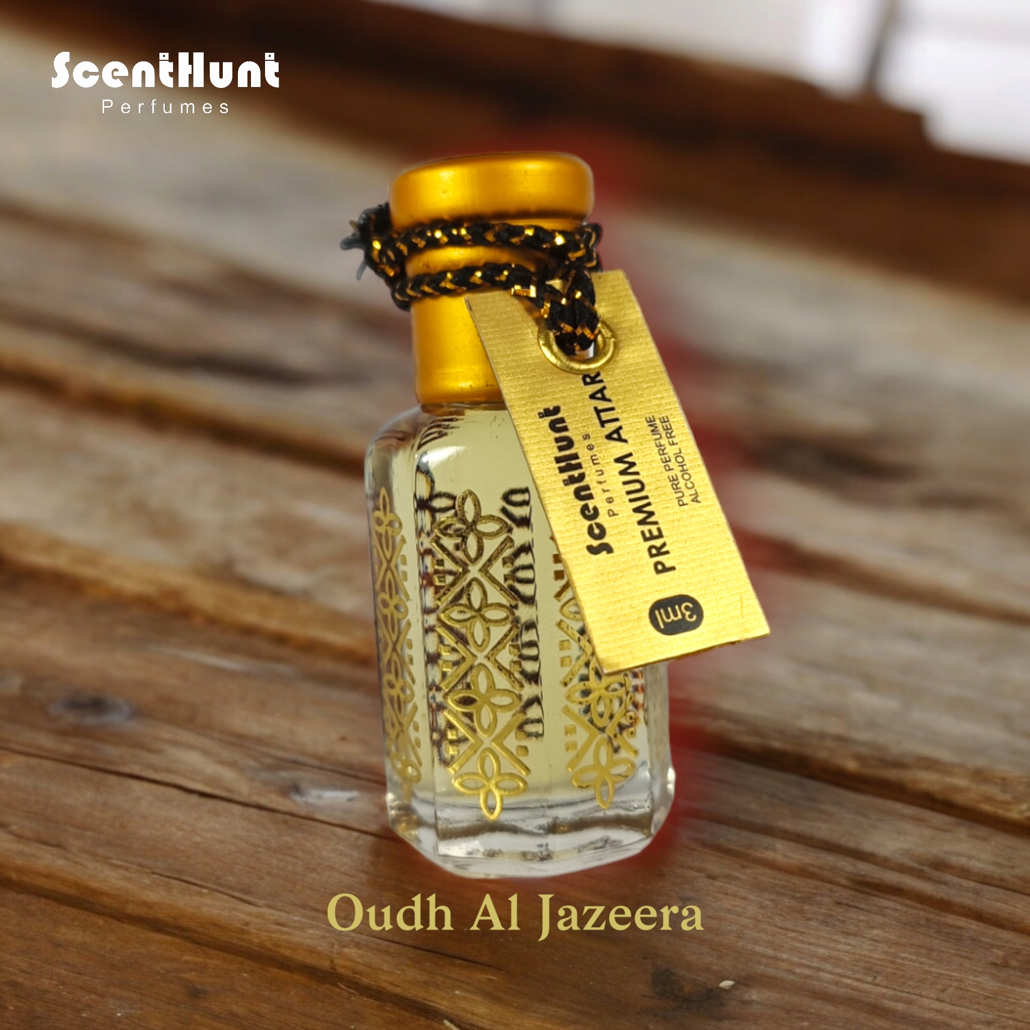 Scent Hunt Perfumes - Oudh Al Jazira 12ml Premium Attar .